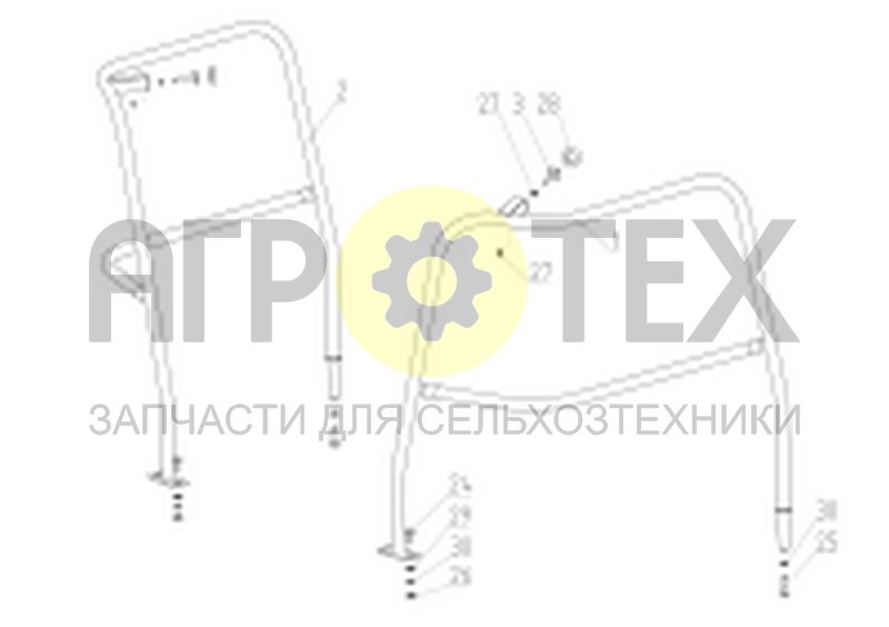 Чертеж Ограждение (1.07.03.000Ф)